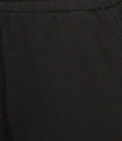 Westbound Pull-On Cropped Drawstring Terry Pants