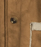 Westbound Reversible Collarless Button Front Jacket