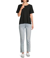 Westbound Short Sleeve Crew Neck Top