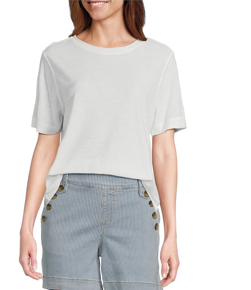 Westbound Short Sleeve Crew Neck Top