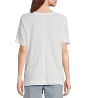 Westbound Short Sleeve Crew Neck Top