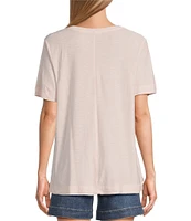 Westbound Short Sleeve Crew Neck Top