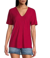 Westbound Short Sleeve V-Neck Top
