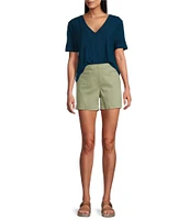 Westbound Short Sleeve V-Neck Top