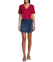 Westbound Short Sleeve V-Neck Top