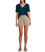 Westbound Short Sleeve V-Neck Top