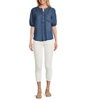 Westbound Skinny Crop Mid Rise Jeans