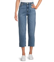 Westbound Straight Crop Medium Wash Denim Jeans