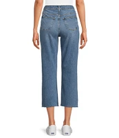 Westbound Straight Crop Medium Wash Denim Jeans