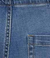 Westbound the HIGH RISE fit Crop Pull-On Denim Jeans