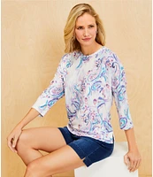 Westbound The High Rise Fit Pull-On Denim Shorts