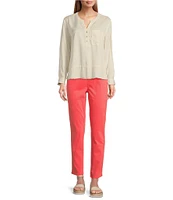 Westbound the HIGH RISE fit Cotton Blend Skinny Pants