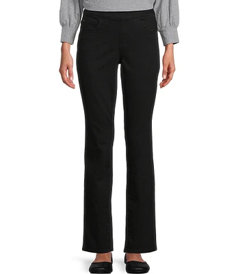 Westbound the PARK AVE fit Denim Mid Rise Straight Leg Pull-On Jeans