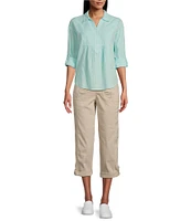 Westbound the Utility Crop Mid Rise Pull-On Pants
