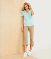 Westbound the Utility Crop Mid Rise Pull-On Pants