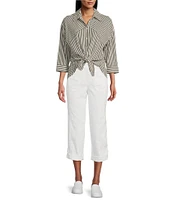 Westbound the Utility Crop Mid Rise Pull-On Pants
