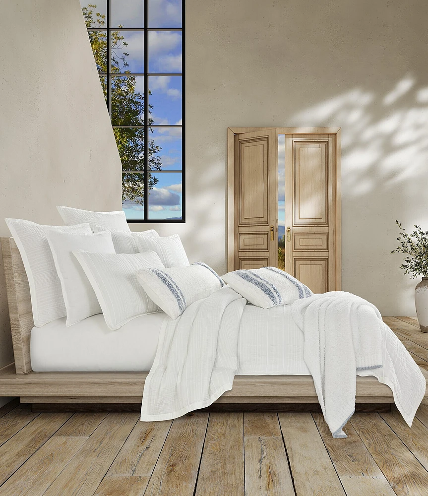 White Sand Brentwood White Pillow Sham