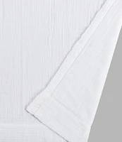 White Sand South Seas Cotton Single Drapery Panel