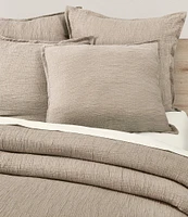 White Sand South Seas Woven Textured Pillow Sham