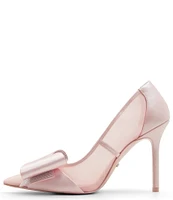 Wicked x ALDO Amazafying Mesh Rhinestone Bow Dress Pumps