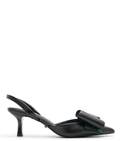 Wicked x ALDO Defy Rhinestone Oversized Bow Slingback Dress Pumps