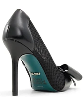 Wicked x ALDO DefyGravity Rhinestone Bow Dress Pumps