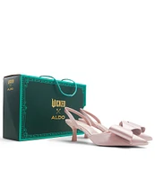 Wicked x ALDO PerfectlyPink Satin Slingback Dress Pumps