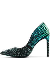 Wicked x ALDO TheGreenElixir Ombre Rhinestone Pumps