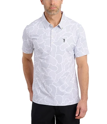 William Murray In The Weeds Knitted Polo Shirt