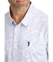 William Murray In The Weeds Knitted Polo Shirt