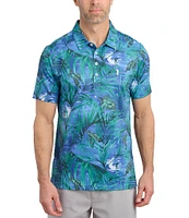 William Murray Palmetto Nights Short Sleeve Polo Shirt