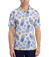 William Murray Sweet Game Patterned Polo Shirt