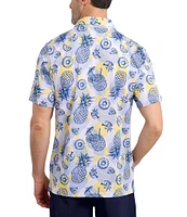 William Murray Sweet Game Patterned Polo Shirt