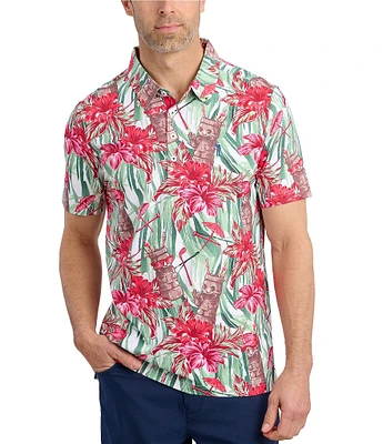 William Murray Teeki Time Short Sleeve Polo Shirt