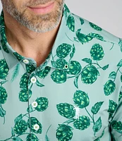 William Murray What's Hoppenin' Printed Short Sleeve Polo Shirt