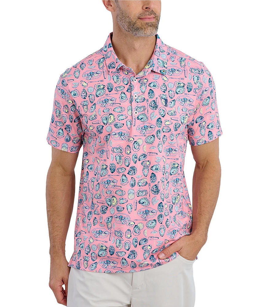 William Murray Zero Shucks Short Sleeve Polo Shirt
