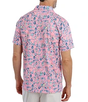 William Murray Zero Shucks Short Sleeve Polo Shirt