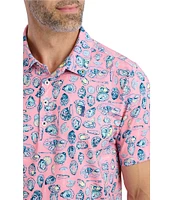 William Murray Zero Shucks Short Sleeve Polo Shirt