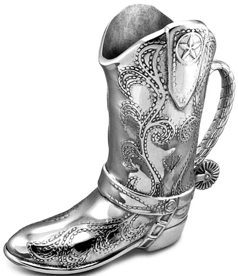 Wilton Armetale Cowboy Boot Pitcher