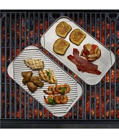 Wilton Armetale Gourmet Grillware Double Sided Grill Pan