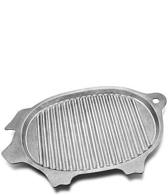 Wilton Armetale Gourmet Grillware Pig Griller