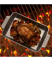 Wilton Armetale Gourmet Rectangular Grillware Baker with Handles