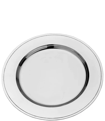 Wilton Armetale Plough Medium Round Serving Tray