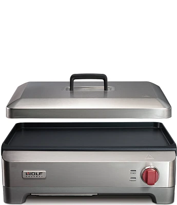 Wolf Gourmet Electric Griddle with Red Knob