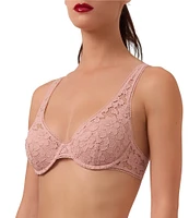 Wolford Bold Lace Half-Pad Plunge Underwire Bra