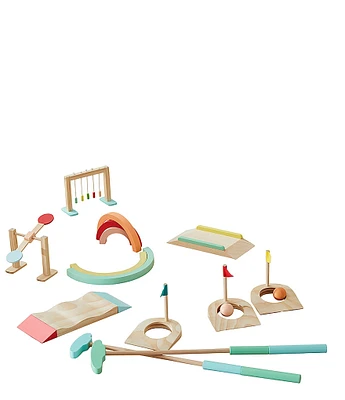 Wonder & Wise By Asweets Good Wood Mini Golf Game Set