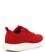 Woolloomooloo Burnie Cable Knit Sneakers