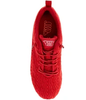 Woolloomooloo Burnie Cable Knit Sneakers