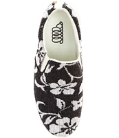 Woolloomooloo Byron Floral Wool Slip-On Sneakers