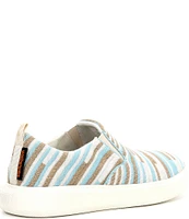 Woolloomooloo Byron Striped Wool Slip-On Sneakers